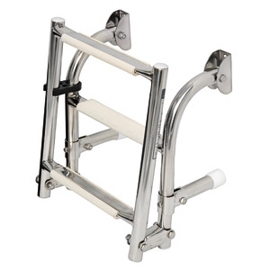 Foldable ladders wall-mounting